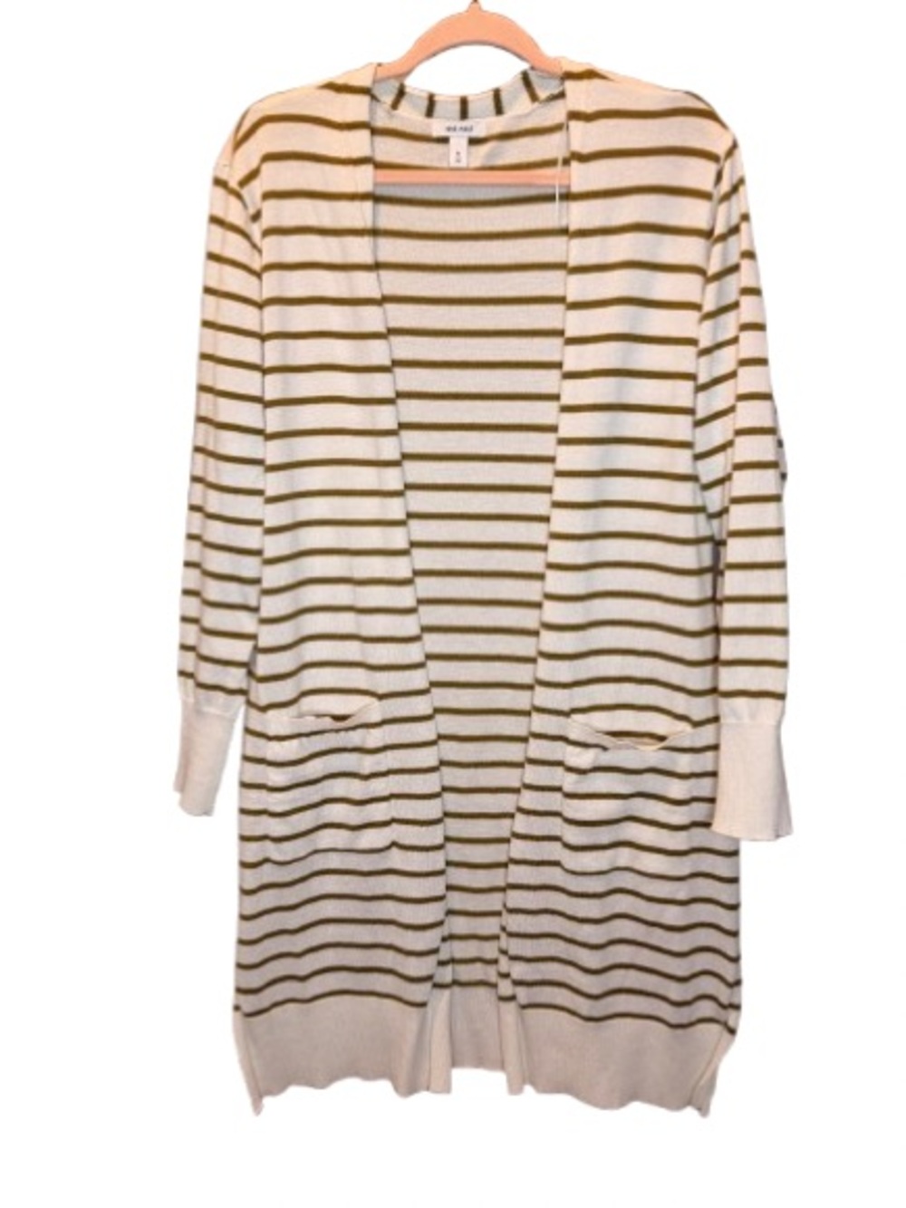 Nine West Striped Open-Front Duster - Used - Medium